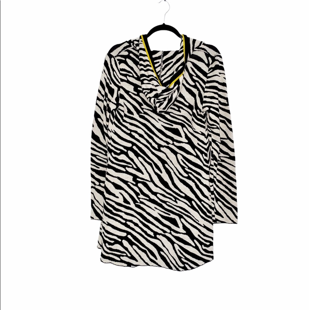 NWT Belldini Tiger Print / Animal Print Open Front Cardigan - Picture 5 of 7